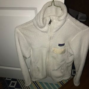 White Patagonia jacket